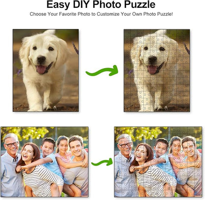 Custom 500 Piece Puzzle for Father's Day, Personalized Puzzle from Photos - Image 5