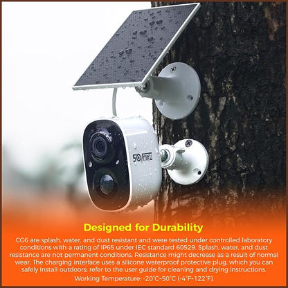 Vicohome 3CG6 Best 2K Solar Security Camera Wireless Outdoor System, No NVR - Image 8