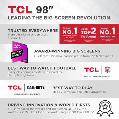 TCL 98-Inch Q65 QLED 4K UHD Smart TV - Image 5