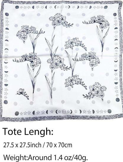 Silky Scarf for Women Lightweight Satin Bandanas Neck Hair Wrap For Sleeping - Image 2