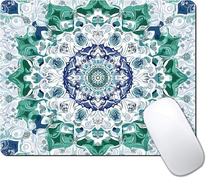 Aesthetic Mandala Pattern Custom Mouse Pad by IMAYONDIA