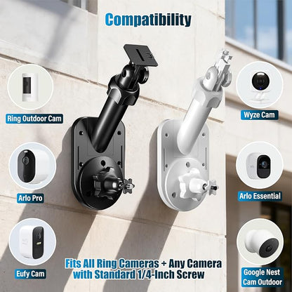 2-in-1 Wall and Pole Mount for Ring Cameras | Compatible - Image 4