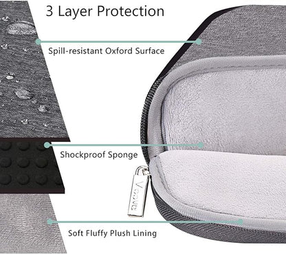 Voova Laptop Bag 15.6 Inch, Waterproof Computer Sleeve Carrying Case - Image 3