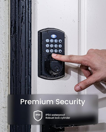 DESLOC A100F Keypad Fingerprint Door Lock, Keyless Entry Door Lock, Smart Lock - Image 5