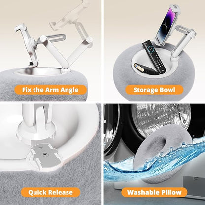 Tablet Pillow Stand for Reading, Adjustable Tablet Pillow Stand for Lap - Image 3