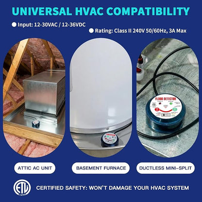 HVAC Flood Sensor Water Leak Detector - Image 8