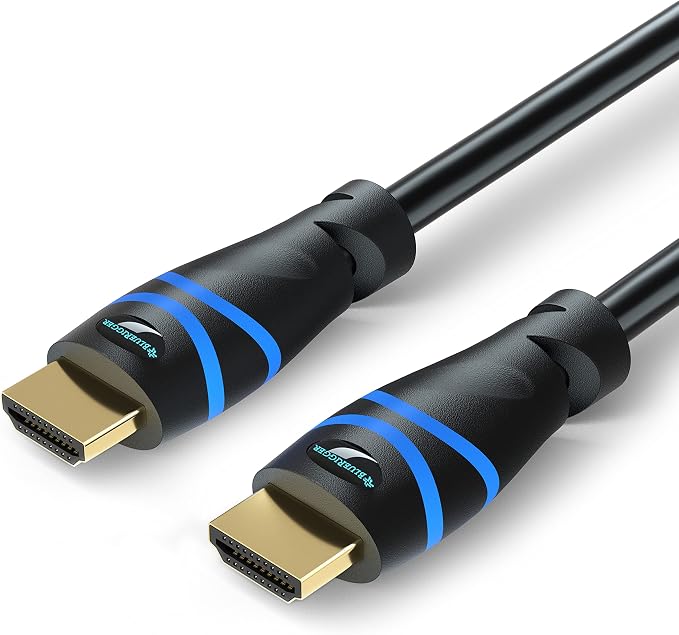 BlueRigger 8K HDMI Cable 10FT- 4 Pack, by BlueRigger