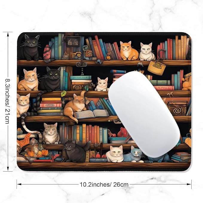 ITNRSIIET Mouse Pad with Stitched Edge Premium Textured Smooth Precise - Image 2