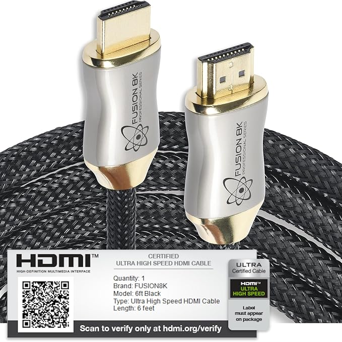 HDMI 2.1 Certified Cable Supports 10K 8K @60Hz and 4K @120Hz Compatible - Image 2
