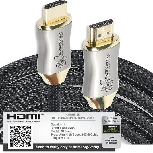 HDMI 2.1 Certified Cable Supports 10K 8K @60Hz and 4K @120Hz Compatible - Image 2