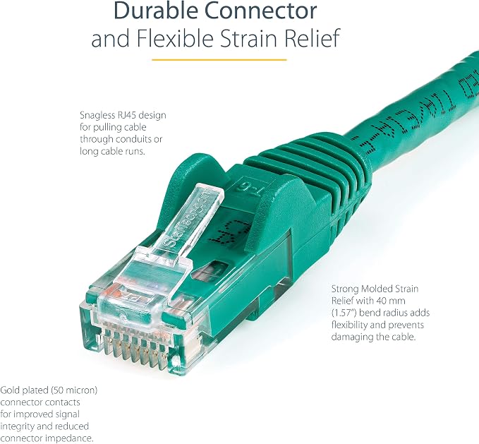 StarTech 20ft CAT6 Ethernet Cable - Image 3