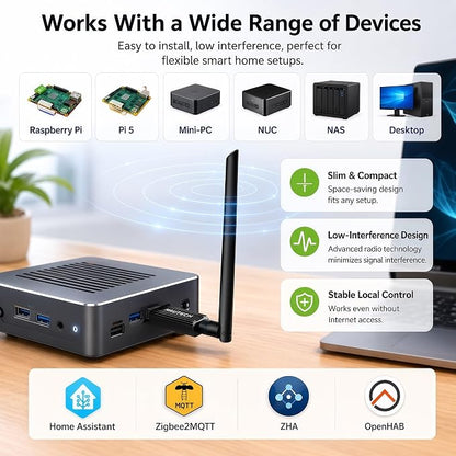 Zigbee 3.0 USB Dongle MG24, Zigbee Coordinator & Gateway | Compatible - Image 6