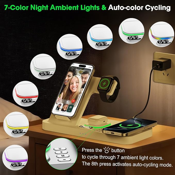 Dual Phone Wireless Charging Station - Image 4