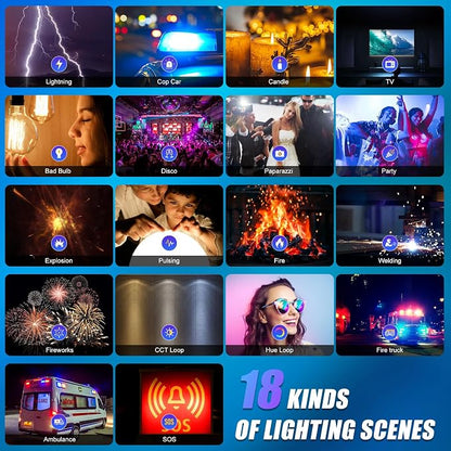 GVM RGB LED Video Lighting Kit, 800D Studio Video Lights - Image 2
