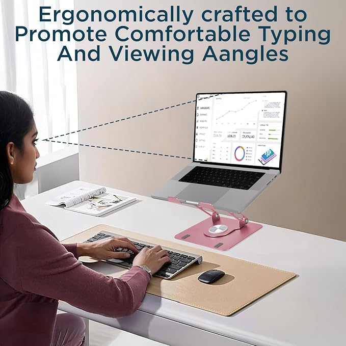 Uncaged Ergonomics Swivel Laptop Stand - Image 10