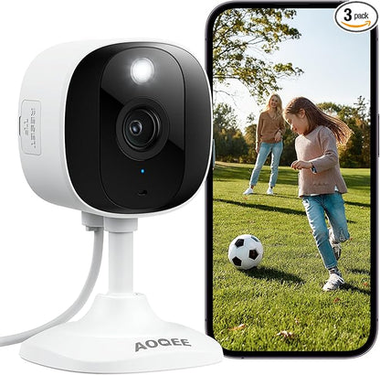 AOQEE 2K Cameras for Home Security-Outdoor/Indoor Camera for by AOQEE