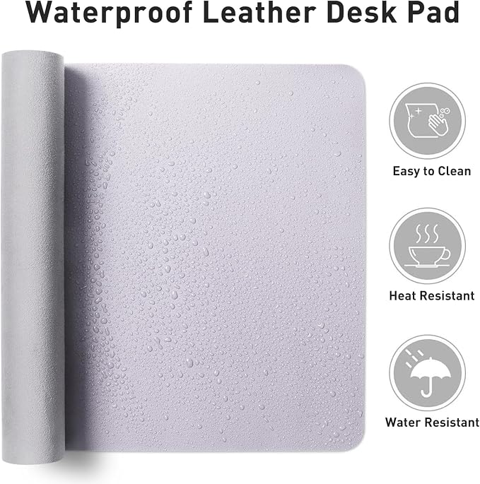 Aothia Large PU Leather Desk Pad Protector - Image 7
