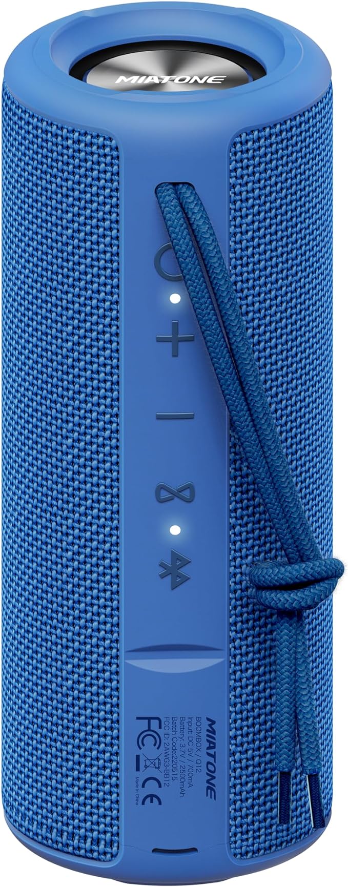 MIATONE Boombox Outdoor Portable Bluetooth Speakers Wireless Speaker Waterproof by Miatone