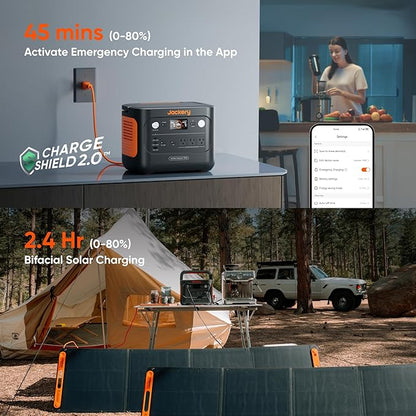 Jackery Explorer 1000 v2 Portable Power Station and Carrying Bag, 1070Wh - Image 4