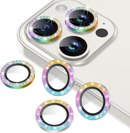 AGVEE 3+3 6 Pack for iPhone 15 Pro 6.1" / 15 Pro Max 6.7" Camera Lens Protector by AGVEE