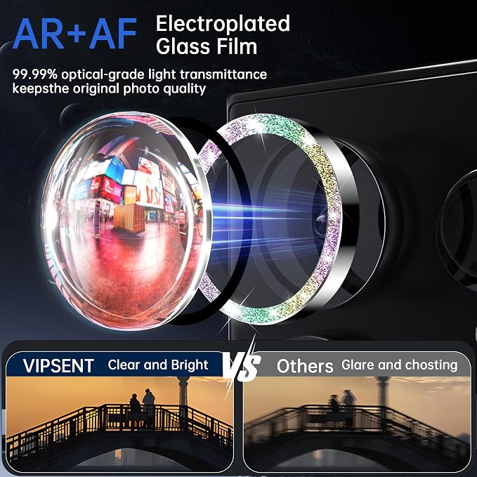 For Samsung Galaxy S25 Ultra Camera Lens Protector, Individual Lens Protector - Image 5