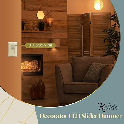 TOPGREENER Kalide Dimmer Light Switch, LED Dimmer Switch, Full Range Dimming - Image 3
