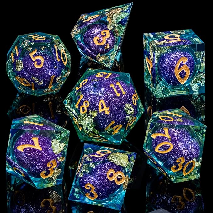 ARUOHHA Liquid Core DND Dice Set - Image 2