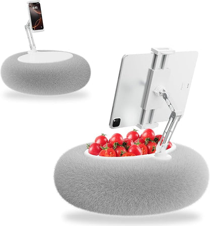 KABCON Pillow Tablet Stand for Kindle, 360°Adjustable Aluminum Pole Phone Holder by KABCON