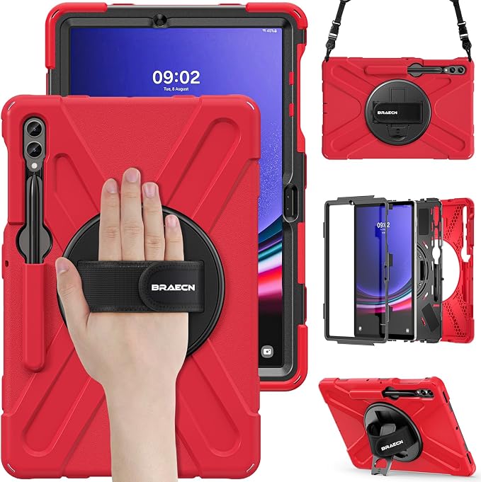 BRAECN for Galaxy Tab S10 Plus/S9 FE+/S9+/S7+/S8+/S7 FE 12.4 inch Case by BRAECN