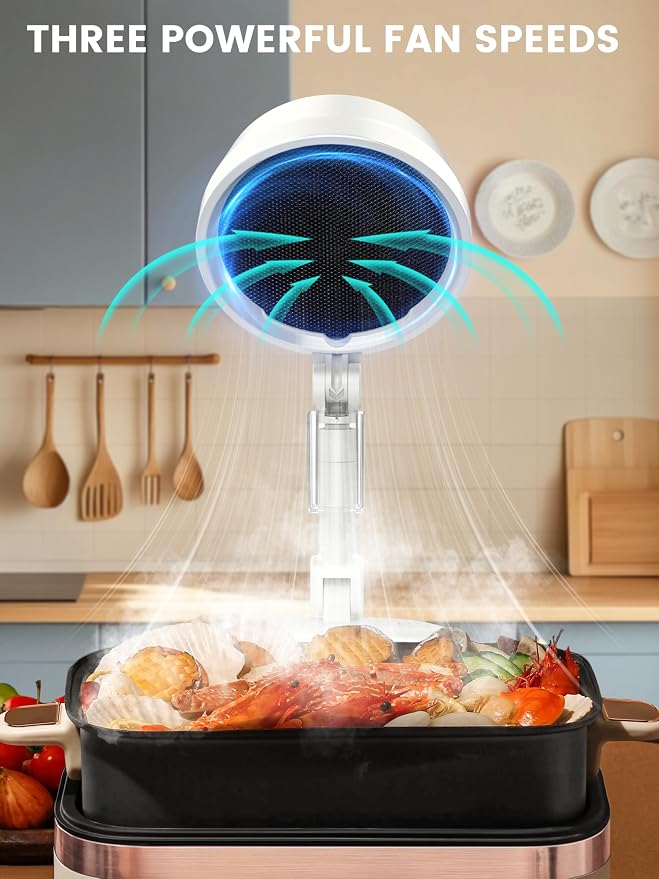 Vegapunk Rechargeable Smoke Away Purifier Fan - Image 7