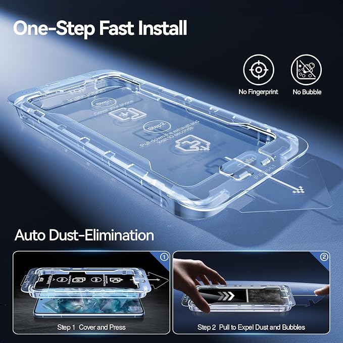 SMARTDEVIL [3+3 Pack Screen Protector - Image 3