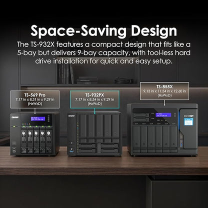 QNAP TS-932PX-4G 5+4 Bay High-Speed NAS - Image 5