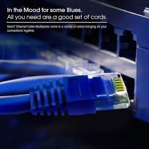 GearIT 10-Pack, Cat5e Ethernet Patch Cable 6 Feet - Image 9