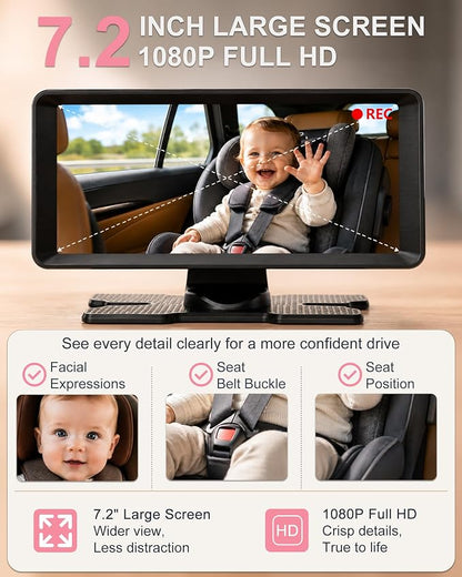 Babyvue BV3 MAX Dual Baby Car Camera - Image 4