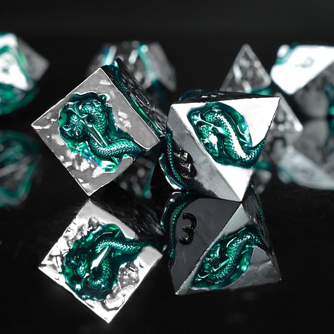 RULE DICE Metal DND Dice Set for Dungeons and Dragons - Image 2
