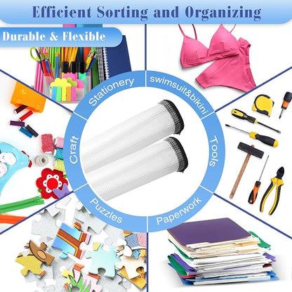 Jetec 32 Pcs Mesh Zipper Bags Toy Storage Bikini Organizer Bag Bolsas Para - Image 4