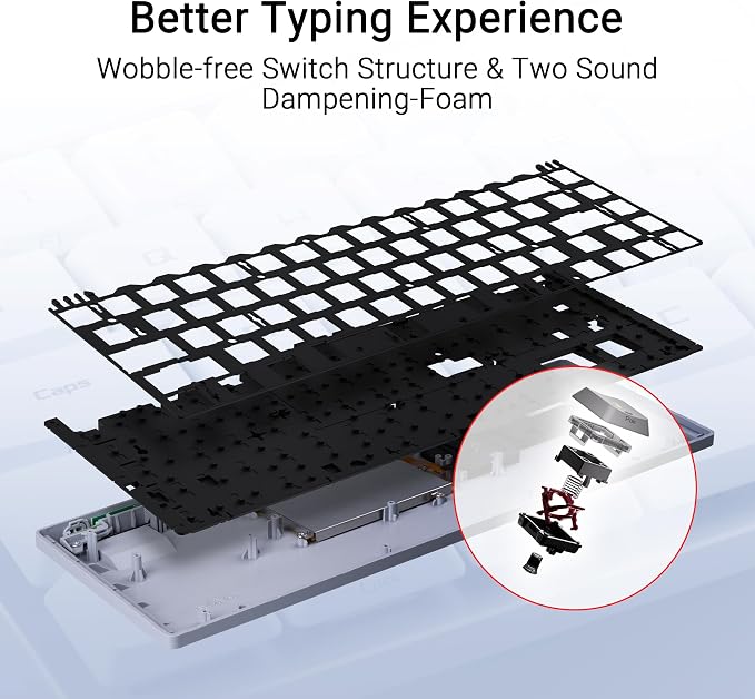 ASUS ROG Falchion RX Low Profile 65% Wireless Gaming Keyboard - Image 4