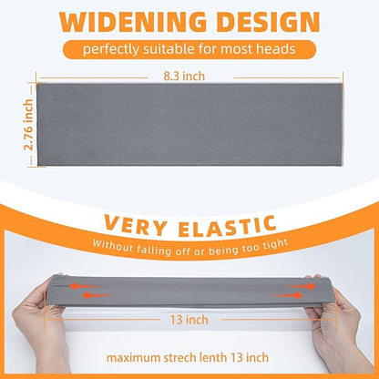 8PCS Summer-Exclusive Non Slip Sports Elastic Soft Running Fashion Headbands - Image 4