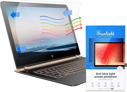 Ocushield 12.5” Premium Anti Blue Light Screen Protector by Ocushield-BlueLightFilteringScreenProtectorGlasses