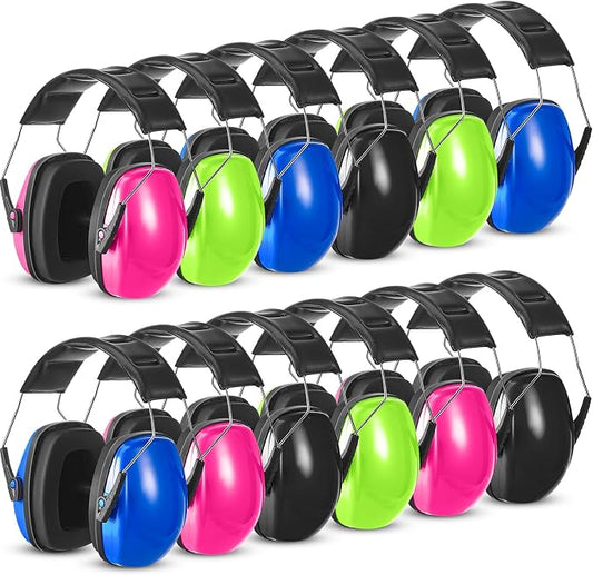 Amylove 12 Pcs Kids Ear Protection Noise Cancelling Headphones Ear Muffs Bulk by Amylove