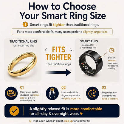Smart Ring Health & Fitness Tracker - Image 3