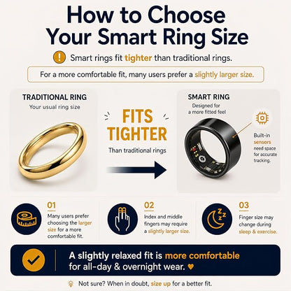 Smart Ring Health & Fitness Tracker - Image 3
