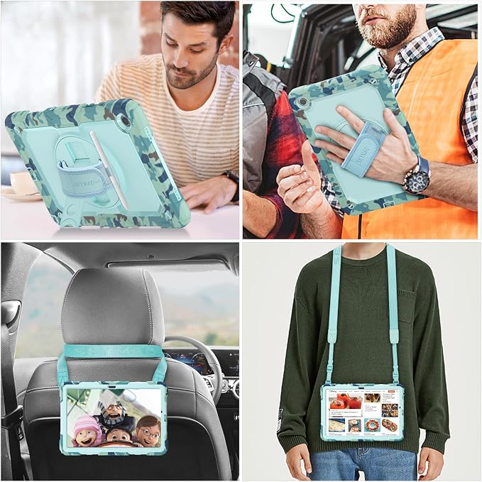 SEYMAC stock Case for Samsung Galaxy Tab A9+ Plus 11'', Full-Body Drop - Image 2