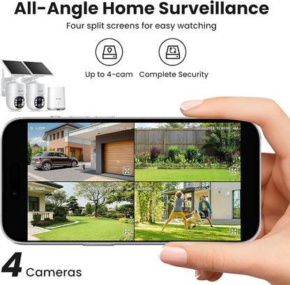 SOLIOM- 5MP Security Cameras Wireless Outdoor, No Subscription & Solar Powered - Image 6