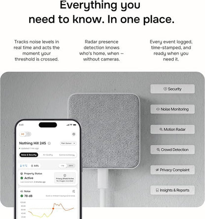 Layla Noise Monitoring Device for Airbnb, Office & Home | Noise & Occupancy - Image 5