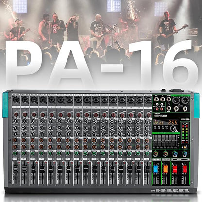 Depusheng PA16 Professional Audio Mixer Sound Board Console Desk System - Image 2