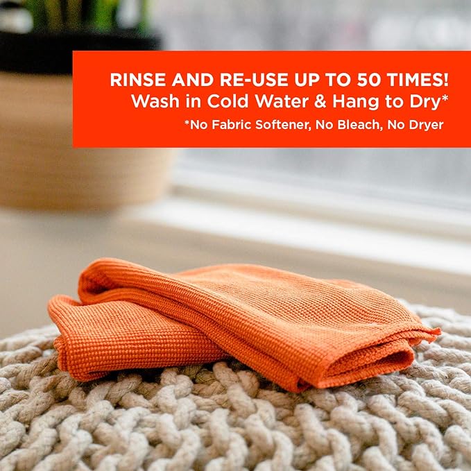 WHOOSH! Microfiber Cleaning Cloth, 3 Pack, Glasses and Screen Cleaning Cloth - Image 6