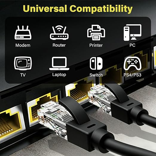 Ethernet Cable 30ft For Cat6/Cat5E, 10Gbps Compatible - Image 6