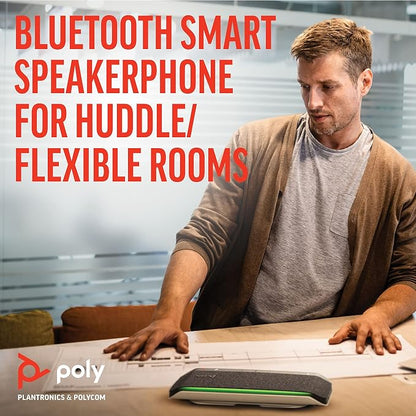 Poly - Sync 40 Smart Speakerphone - Flexible Work Spaces - Connect to PC/Mac - Image 5