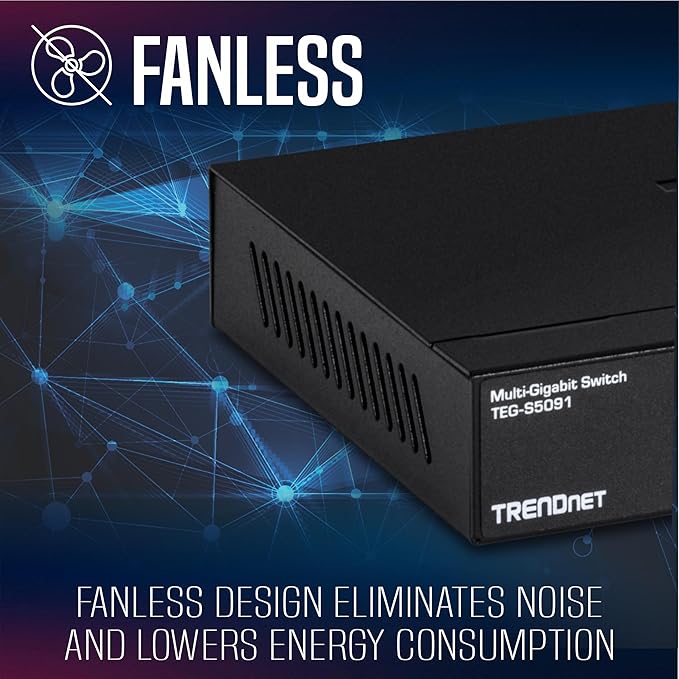 TRENDnet 9-Port Unmanaged 2.5G Switch - Image 4